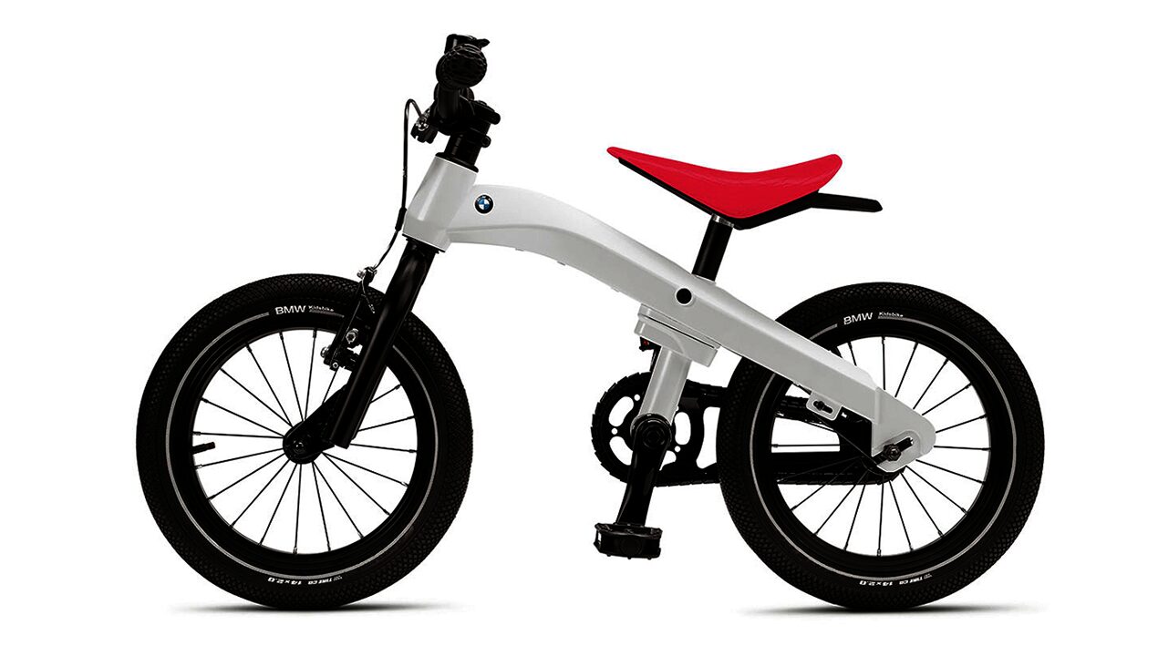 Laufrad Original BMW Kinderfahrrad Kidsbike pink weiß 