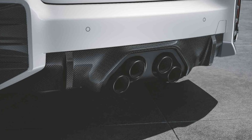 BMW M Performance Klappenabgasanlage Titan für M2 (G87) | BMW.de