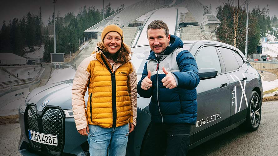 Die BMW Electric Winter Tour 2022