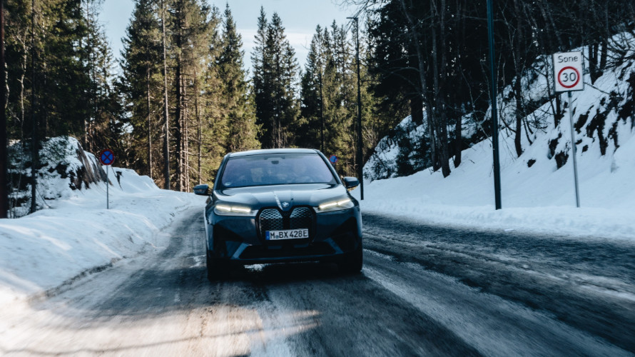 Die BMW Electric Winter Tour 2022